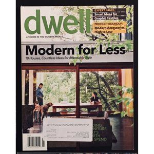 DWELL 2013 VOL.13 #3  MODERN FOR LESS